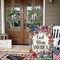 God Bless America Garden Flag 12.5 x 18 – Rustic Burlap Patriotic Floral Decor – Double Sided Summer Yard Flag for 4th of July & Memorial Day